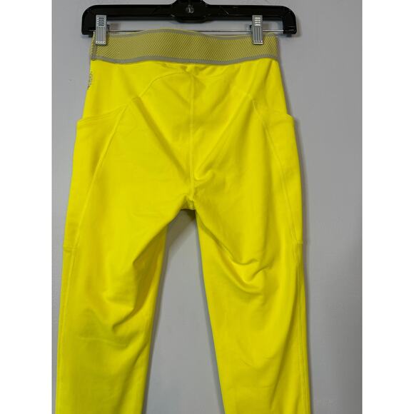 Free People Movement Running Leggings Yellow Size Small Women’s Activewear - Picture 4 of 6